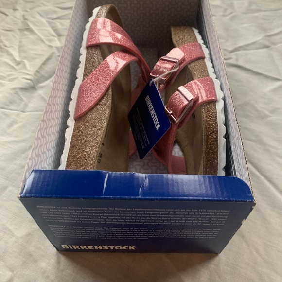 NWT - BIRKENSTOCK - Yao Slide Sandals - Magic Galaxy Old Rose Pink 🌷🦩 - Picture 11 of 15